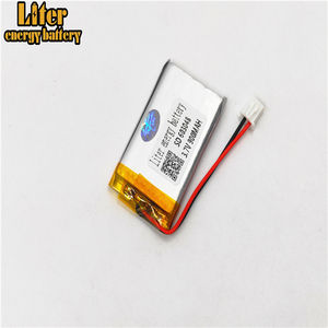 Plug <span class=keywords><strong>2</strong></span>.0-<span class=keywords><strong>2</strong></span> P 603048 900 mah 3.7 v rechargeable lipo battery li ion polymer battery Solar lithium battery with PCM - Product Image 1