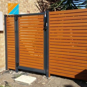 Jardín moderno de aluminio al aire libre vallas portátiles - Product Image 2
