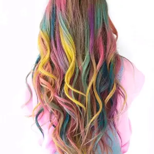 Popular colorful hair mascara hair with Comb