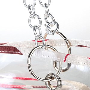 Borsa a tracolla Tote da nuoto con <span class=keywords><strong>portafoglio</strong></span> a pois colorati da spiaggia trasparente trasparente da <span class=keywords><strong>donna</strong></span> - Product Image 4