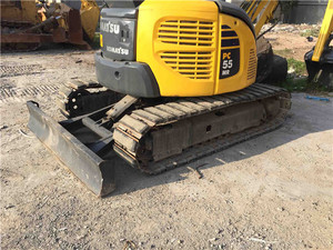 Mini excavadora komatsu, excavadora usada Komatsu PC55mr en venta/excavadora Komatsu Mini PC55 usada en SHANGHAI - Product Image 4