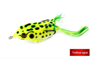 Vivido VMC in PVC fatto a mano morbido rana esca per la pesca del lago di acqua salata - Product Image 3