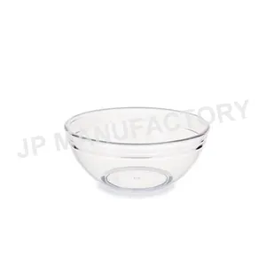 Wholesale kitchenware 1L unbreakable Plastic Salad Bowls