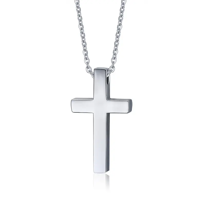 General Charm Design Child Crucifix Cheap Blank Cross Pendant with Christ