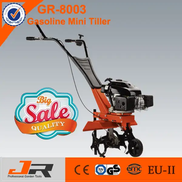 GR-8003 118CC 4-stroke mini coltivatore/barra del timone coltivatore/rotary coltivatore