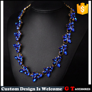 Hot New Products 2016 Full <strong>Crystal</strong> <strong>Choker</strong> <strong>Necklace</strong> for Women, Latest Fashion Jewellery - Product Image 4