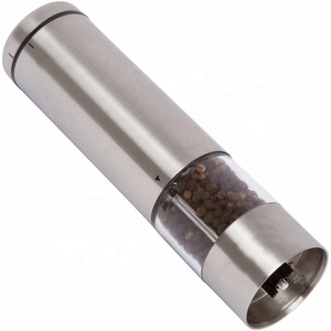 Moulin à sel et à poivre électrique à piles pour la cuisine, moulin à poivre électrique, <span class=keywords><strong>salière</strong></span> et poivrière - Product Image 3