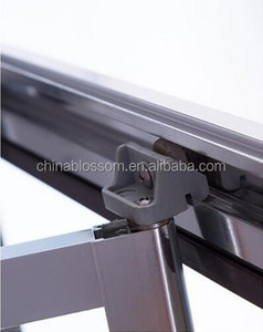 Ahorro de espacio alcoba hacia bi fold bi-fold Cartera de puertas de ducha de vidrio - Product Image 3