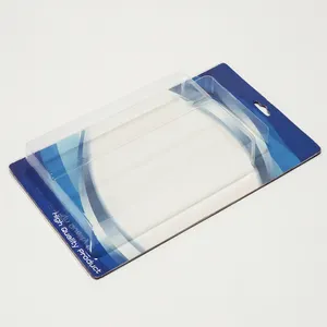 Disposable vacuum formed PVC sliding card electronic blister packaging