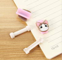 Enrouleur de câble à spirale dessin animé, câble de données en Silicone, protection pour tous les téléphones portables, économie de charge USB, 2 pièces