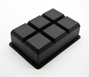 Moules à glaçons en silicone à 6 compartiments avec couvercle écologique pour boissons et liquides, pour bars et cuisines, échantillon gratuit disponible - Product Image 5