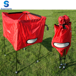 Carro de acero de diseño de moda <span class=keywords><strong>2017</strong></span> para deportes al aire libre, portador de tamaño personalizado para voleibol, baloncesto, fútbol - Product Image 1