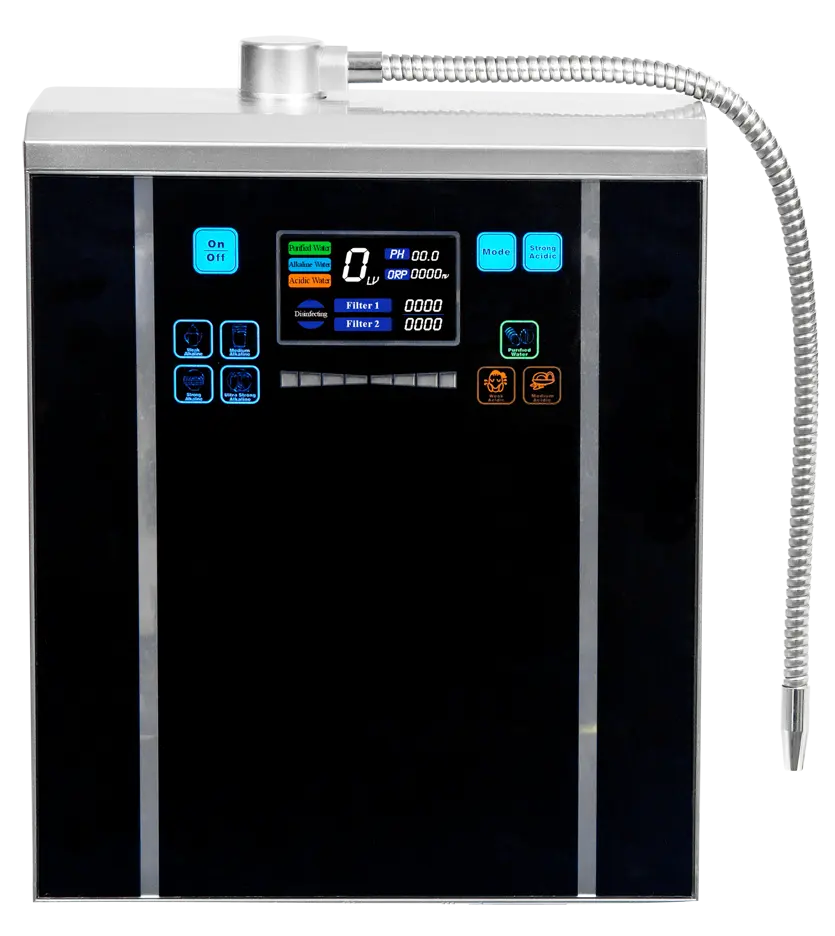 क्षारीय एंटीऑक्सीडेंट पोषक तत्व पीने Ionized पानी प्लैटिनम लेपित प्लेट पानी Ionizer