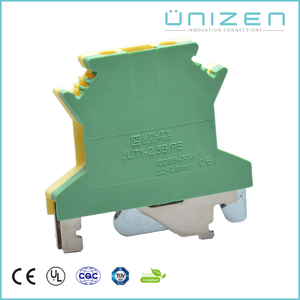 UNIZEN Compra A Granel De China Pcb Cable de Empuje Tornillo Bloque de Terminales Con 2 Puntos de Conexión de Abonado - Product Image 1