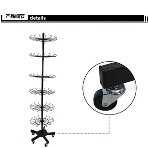 Accessori in metallo per pavimenti pesanti di alta qualità calzini rotanti espositore <span class=keywords><strong>rack</strong></span> - Product Image 6