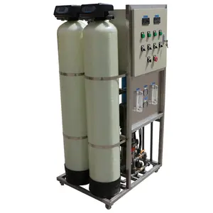 500LPH RO Water Treatment Plant Borehole Water Desalination For Aqua Mineral Water