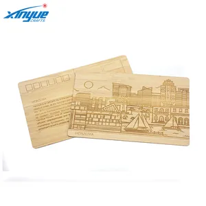 Wholesale Printing Wooden Tourist postcards of Famous Scenic Spots