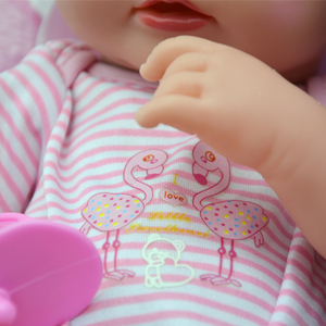 Poupée en plastique de 33cm pour bébé poupée en silicone réaliste - Product Image 5