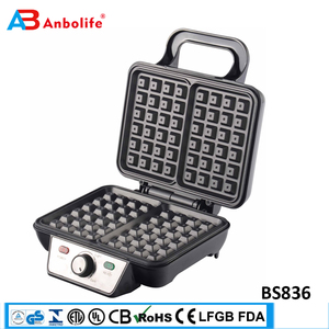 Thiết Kế Mới Thương Mại Hình Chữ Nhật Không Gỉ Waffle Lò Sweet Nut Omelet Maker Eggette Stick Waffle Maker - Product Image 3