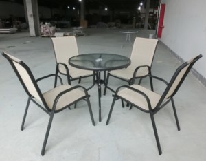 UPLION <strong>outdoor</strong> <strong>furniture</strong> ms5004 patio <strong>furniture</strong> garden set promotion cheap steel <strong>used</strong> metal no iron 305sets - Product Image 2