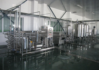 Équipement de mini-usine de transformation laitière automatique à bon prix, équipement de laboratoire mini automatique pour la production de lait pasteurisé 100l/h 500l/h à vendre