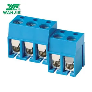 90 Degree PCB Screw Terminal Block With 5.0mm Pitch WJ300R-5.0