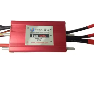 Water-cooled brushless marine 16S 400A ESC+program box