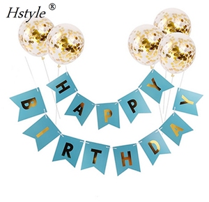 Set de ballons gonflables dorés, 20 pièces, 12 pouces, banderoles, pour <span class=keywords><strong>anniversaire</strong></span>, set de décoration de fête - Product Image 3