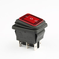6V T105 16a 250V 6 Pin 3 Positie Waterdichte Op Off Op Tuimelschakelaar