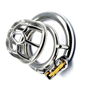 2019 FRRK01 Sex Shop 6cm <strong>Small</strong> Cock <strong>Cage</strong> with Dildo Ring <strong>Chastity</strong> Lock Stainless Steel <strong>Chastity</strong> <strong>Cage</strong> SM Toys Cock <strong>Cage</strong> for Male - Product Image 4