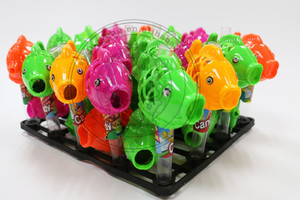 Peces de Plástico de colores Caramelo Del Juguete Con Pequeña Campana Sacudida - Product Image 2
