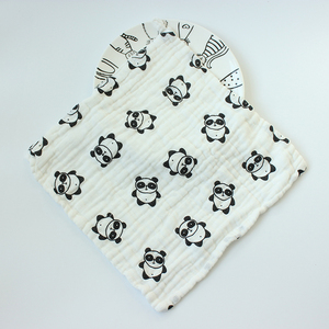 Muselina de algodón triángulo con seis capas Baby baberos bandana - Product Image 6
