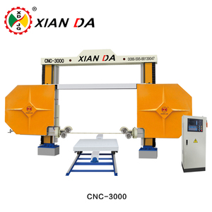 Xianda CNC-2000-3000 alambre del diamante vio <span class=keywords><strong>la</strong></span> máquina, máquina de corte de piedra, granito <span class=keywords><strong>y</strong></span> mármol - Product Image 1