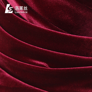 <span class=keywords><strong>Tissu</strong></span> en velours coréen KS épais et lisse en gros - Product Image 5