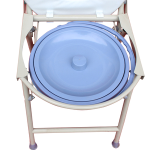 Terapia de Rehabilitación anciano plegable plegable cómoda paciente silla de aseo <span class=keywords><strong>precio</strong></span> - Product Image 5