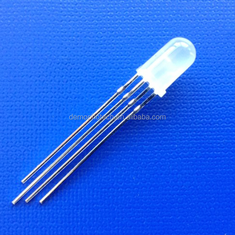 WS2812B 5mm Addressable RGB LED 0.2W F5 DIP Digital Programmable LED Diode Diffused 5V LED for Custom Lighting