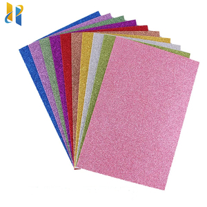 Feuille de mousse <span class=keywords><strong>EVA</strong></span> pailletée en <span class=keywords><strong>EVA</strong></span>, entièrement adhésive, de couleur A4 - Product Image 4