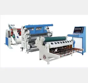 RXJ-1600 Vacuum single face corrugated board making machine/corrugated paper forming machine