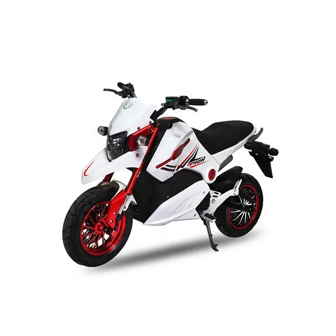 Yüksek kalite sıcak satış büyük güç 1000W 2000W yarış spor elektrikli motosiklet yetişkinler için pedallar ile