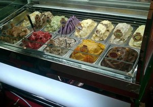 מסעדת נירוסטה תצוגת גלידת ג'לאטו מסחרית מקרר מקפיא קיבולת גדולה מקפיא קר - Product Image 5