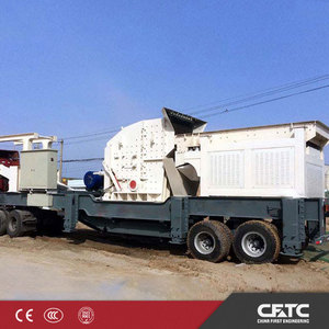 Nghiền và sàng lọc thiết bị bánh di động tác động Máy Nghiền trạm 5-40mm thứ cấp nghiền cho chất thải bê tông - Product Image 4