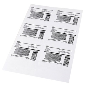 <span class=keywords><strong>Pegatinas</strong></span> de papel ecológicas autoadhesivas A4, logotipo personalizado de 6 formas <span class=keywords><strong>cuadradas</strong></span>, marca TOPTAC para exposiciones de comestibles de supermercado - Product Image 4