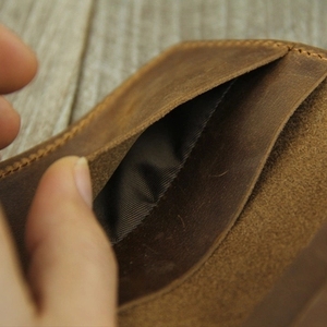 <span class=keywords><strong>Porta</strong></span> <span class=keywords><strong>carte</strong></span> di credito in vera pelle Crazy horse <span class=keywords><strong>porta</strong></span> biglietti da visita vintage da uomo e da <span class=keywords><strong>donna</strong></span> mini fatto a mano - Product Image 4