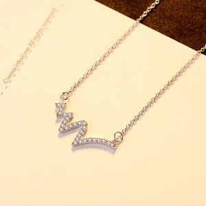Nuova moda di CZCITY modelli di esplosione coreana da donna collana girocollo in argento Sterling 925 Super Flash CZ con diamanti <span class=keywords><strong>antiallergici</strong></span> w - Product Image 6
