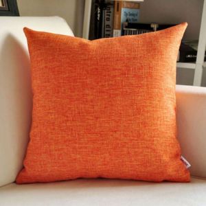 Funda De Almohada personalizada <span class=keywords><strong>para</strong></span> sofá de coche, venta al por mayor, decoración nórdica <span class=keywords><strong>para</strong></span> el hogar, funda de cojín lisa de colores mezclados - Product Image 4