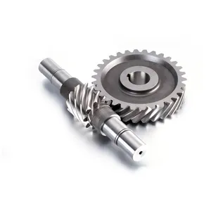 Small Transmission Worm Gear Ratio 1 3 5 25 40 50 100 150