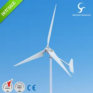 horizontal 5 kw generador de turbina de viento de baja velocidad para la venta