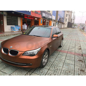 <span class=keywords><strong>Film</strong></span> adhésif pour voiture en vinyle métallisé chromé sans air, or, argent, bleu, violet, rouge, films pour voiture, auto-adhésif, facile à installer - Product Image 5