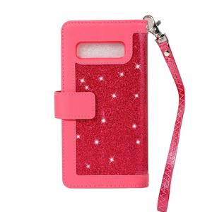 Nueva <span class=keywords><strong>Funda</strong></span> Brillante Multifuncional con Cierre y Acabado Brillante en PU <span class=keywords><strong>para</strong></span> <span class=keywords><strong>Samsung</strong></span> <span class=keywords><strong>S7</strong></span> S8 S9 S10 Plus Note 8 9 - Product Image 5