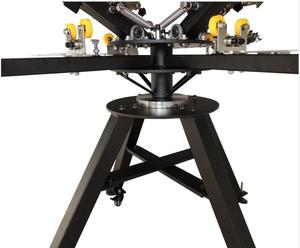 Hướng dẫn sử dụng màn hình máy in 4 màu silkscreen máy in cho vải hàng may mặc đối tượng phẳng - Product Image 5